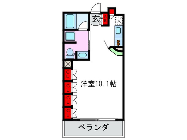 プライムアーバン堺筋本町の物件間取画像